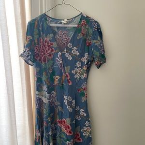 H&M Floral Summer/Spring Midi Dress